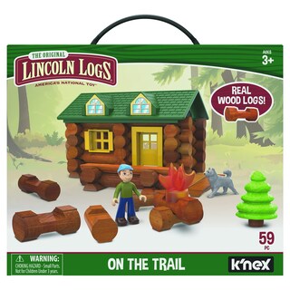 Foto 1 | Foto 1 | Set de Construcción Lincoln Logs On The Trail 59 Piezas - Venta Internacional