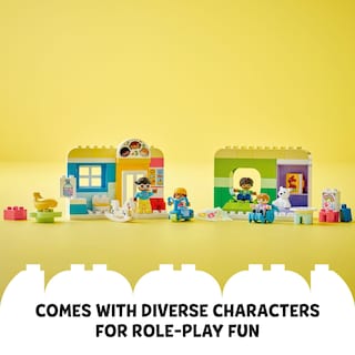 Foto 4 | Foto 4 | Set De Juguetes De Construcción Lego Duplo Town Life At The Day-care Center 10992 - Venta Internacional.