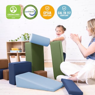 Foto 5 | Foto 5 | Softzone Soft Builder Blocks Ecr4kids Earthtone, 16 Piezas - Venta Internacional.