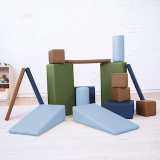 Foto 6 | Foto 6 | Softzone Soft Builder Blocks Ecr4kids Earthtone, 16 Piezas - Venta Internacional.