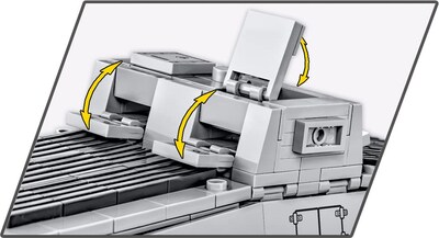 Foto 4 | Foto 4 | Tanque Building Blocks Cobi Historical Collection Great War A7v, 840 Unidades - Venta Internacional.