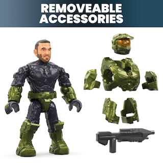 Foto 3 | Foto 3 | Set De Juguetes De Construcción Mega Halo The Series Fleetcom Warthog Atv - Venta Internacional.