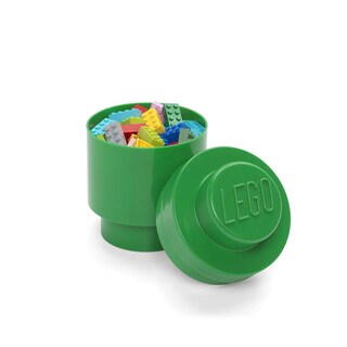 Foto 3 | Foto 3 | Caja De Almacenamiento Lego Round 1 Verde Oscuro - Venta Internacional.