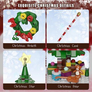 Foto 4 | Foto 4 | Juego De Bloques De Construcción Buildingboat Christmas Nutcracker, 690 Piezas - Venta Internacional.