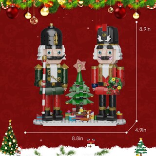 Foto 6 | Foto 6 | Juego De Bloques De Construcción Buildingboat Christmas Nutcracker, 690 Piezas - Venta Internacional.