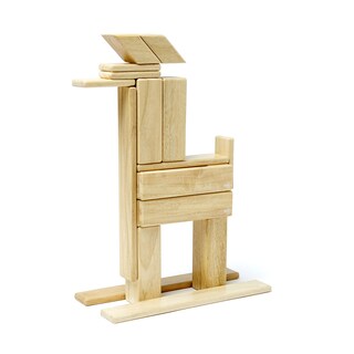 Foto 3 | Foto 3 | Juego De Bloques Magnéticos De Madera Tegu, 24 Piezas, Naturales, De 1 A 99 Años - Venta Internacional.