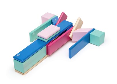 Foto 6 | Foto 6 | Juego De Bloques Magnéticos De Madera Tegu Blossom, 24 Piezas, De 1 A 99 Años - Venta Internacional.
