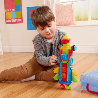 Foto 3 | Foto 3 | Bloques De Cerdas Battat De Building Blocks, 50 Unidades Con Funda De Transporte, 2 Unidades - Venta Internacional.