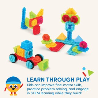 Foto 5 | Foto 5 | Bloques De Cerdas Battat De Building Blocks, 50 Unidades Con Funda De Transporte, 2 Unidades - Venta Internacional.