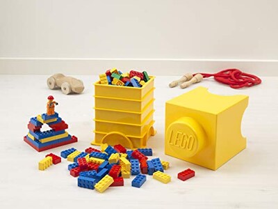 Foto 7 | Foto 7 | Caja De Almacenamiento Room Copenhagen Lego Storage Brick 1, Color Verde Oscuro - Venta Internacional.