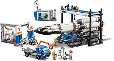 Foto 6 | Foto 6 | Kit De Construcción Lego City Rocket Assembly & Transport 60 - Venta Internacional.