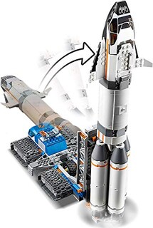 Foto 7 | Foto 7 | Kit De Construcción Lego City Rocket Assembly & Transport 60 - Venta Internacional.