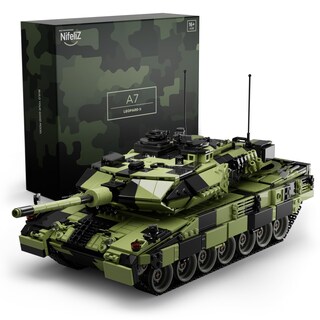 Foto 1 | Foto 1 | Set De Construcción Nifeliz Leopard Ii A7 Tank Military 2069 Piezas - Venta Internacional.