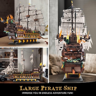 Foto 3 | Foto 3 | Bloques de Construcción Mould King Pirates Ship-Venta Internacional