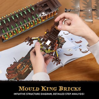 Foto 5 | Foto 5 | Bloques de Construcción Mould King Pirates Ship-Venta Internacional