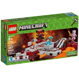 Foto 5 | Foto 5 | Juguete Lego Minecraft The Nether Railway 21130 Con Steve Y Zombi - Venta Internacional.