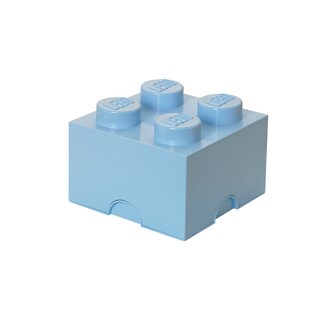 Foto 1 | Foto 1 | Caja De Almacenamiento Lego Room Copenhagen, Apilable Brick 4, Azul Claro - Venta Internacional.