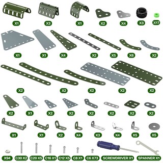 Foto 7 | Foto 7 | Juego De Maquetas De Avión Building Toy Lucky Doug Para Niños De 8 A 12 Años - Venta Internacional.