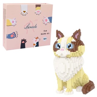 Foto 1 | Foto 1 | Juego De Bloques De Construcción Larcele Cat Micro Diy 3d Toy 1160 Piezas - Venta Internacional.