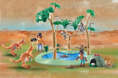 Foto 3 | Foto 3 | Juguete Playmobil Wiltopia: Australian Wildlife Con 50 Piezas - Venta Internacional.