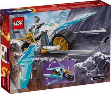 Foto 6 | Foto 6 | Motocicleta De Hielo Lego Ninjago De Zane Con 1 Minifigura De Más De 7 Años - Venta Internacional.