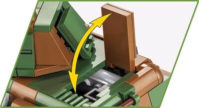Foto 6 | Foto 6 | Bloques De Construcción: Colección Histórica Cobi, Renault R35 De La Segunda Guerra Mundial - Venta Internacional.