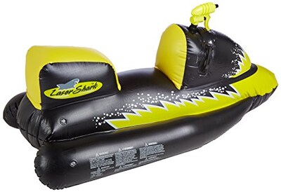 Foto 2 | Foto 2 | Swimline Lasershark Wet-ski Squirter Negro/amarillo, 51''/26''/25'' - Venta Internacional.