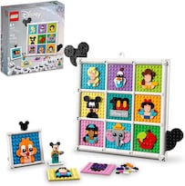 Juego de Bloques Lego Disney 43221 100 Años de Iconos de la Animación Disney