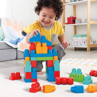 Foto 2 | Foto 2 | Set De Construcción Mega Bloks Mega Bloks De Montar 100 Piezas Colores
