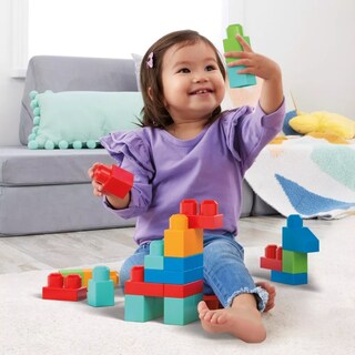 Foto 3 | Foto 3 | Set De Construcción Mega Bloks Mega Bloks De Montar 100 Piezas Colores
