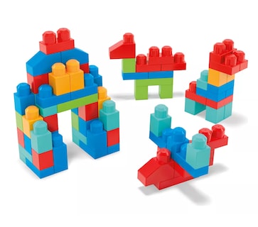 Foto 4 | Foto 4 | Set De Construcción Mega Bloks Mega Bloks De Montar 100 Piezas Colores
