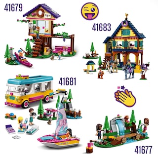 Foto 7 | Foto 7 | Kit De Construcción Lego Friends Forest Horseback Riding Center 41683 - Venta Internacional.