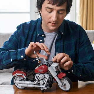 Foto 6 | Foto 6 | Kit de Construcción Lego Creator Expert Harley-davidson Fat Boy - Venta Internacional