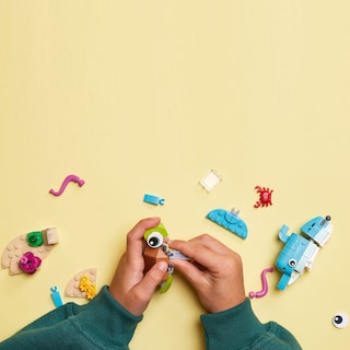 Foto 3 | Foto 3 | Set De Construcción De Juguetes Lego Creator 3 En 1 Con Delfines Y Tortugas - Venta Internacional.