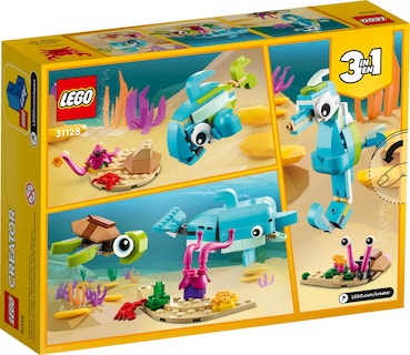 Foto 6 | Foto 6 | Set De Construcción De Juguetes Lego Creator 3 En 1 Con Delfines Y Tortugas - Venta Internacional.