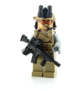 Foto 3 | Foto 3 | Minifigura Battle Brick Tan Army Soldier Con Accesorios - Venta Internacional.