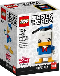 Foto 1 | Foto 1 | Juguete de Construcción Lego Brick Headz Donald Duck 40377 90 Piezas - Venta Internacional