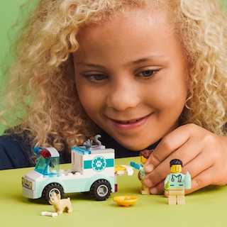 Foto 2 | Foto 2 | Ambulancia de Animales de Juguete Lego City Vet Van Rescue 60382 Kids 4+ - Venta Internacional