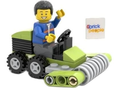 Foto 1 | Foto 1 | Figura Lego City Worker Con Cortadora De Césped A Partir De 6 Años Con Acceso. - Venta Internacional.