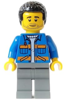 Foto 2 | Foto 2 | Figura Lego City Worker Con Cortadora De Césped A Partir De 6 Años Con Acceso. - Venta Internacional.