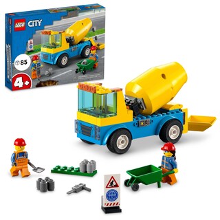 Foto 1 | Foto 1 | Set De Juguetes De Construcción Lego City Cement Mixer Truck 60325 Kids 4+ - Venta Internacional.