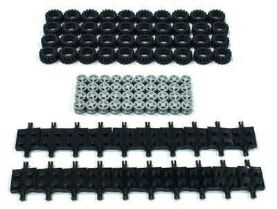 Foto 1 | Foto 1 | Lote Lego de Neumáticos y Ejes Cuadrados 100 Piezas - Venta Internacional