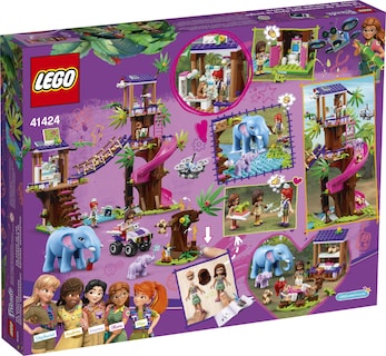 Foto 5 | Foto 5 | Juguete De Construcción Lego Friends Jungle Rescue Base 41424 Kids - Venta Internacional.