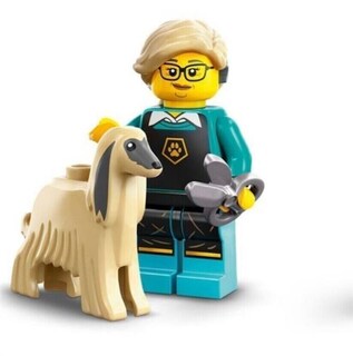 Foto 1 | Foto 1 | Peluquería Para Mascotas De La Serie 25 De Minifiguras Lego De Juguete Con Afgano - Venta Internacional.