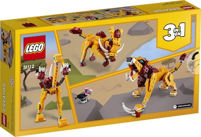 Foto 4 | Foto 4 | Lego Creator 3 en 1 Wild Lion 31112 - Venta Internacional