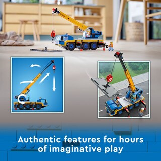 Foto 3 | Foto 3 | Set De Construcción De Juguetes Lego City Great Vehicles Mobile Crane 60324 - Venta Internacional.