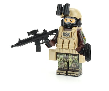 Foto 3 | Foto 3 | Minifigura Battle Brick Ksk Kommando Spezialkrafte- Venta Internacional