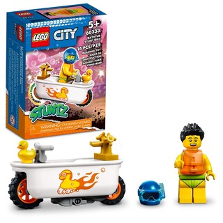 Foto 1 | Foto 1 | Set De Juguetes De Construcción Lego City Stuntz Bathtub Stunt Bike 60333 - Venta Internacional.