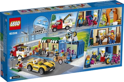 Foto 5 | Foto 5 | Kit de Construcción Lego City Shopping Street 60306 533 Piezas - Venta Internacional