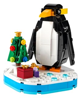 Foto 2 | Foto 2 | Set de Construcción Lego Christmas Penguin 40498 Con Árbol Y Regalos - Venta Internacional